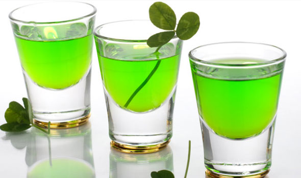 green cocktails